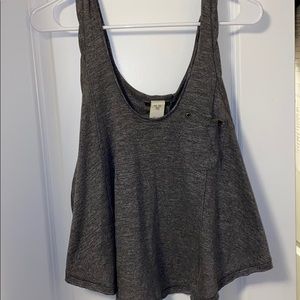 Free people open back tank top
